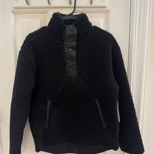 Athleta Black Fleece  Jacket